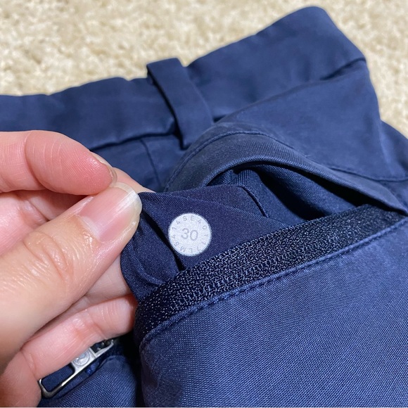 Lululemon Men’s Commission Pant Classic Qwick Chino Size 30 Navy Blue Office - Picture 11 of 15